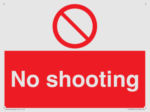 No shooting